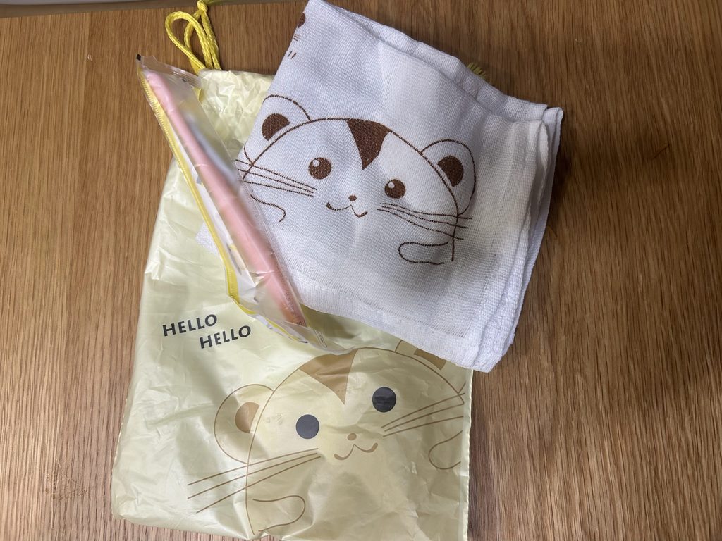 のと楽　客室　子ども用アメニティ